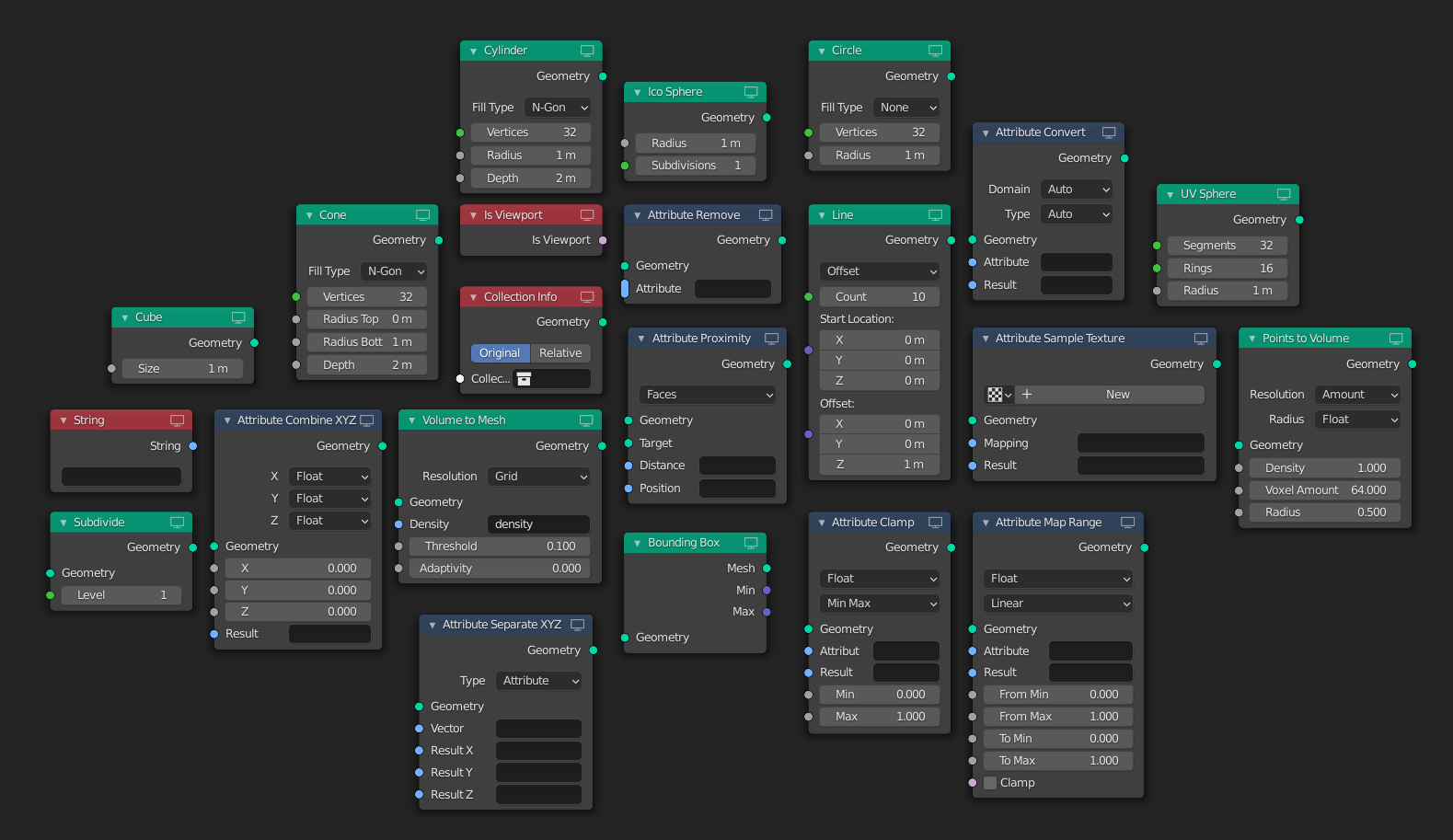 Geometry Nodes Blender