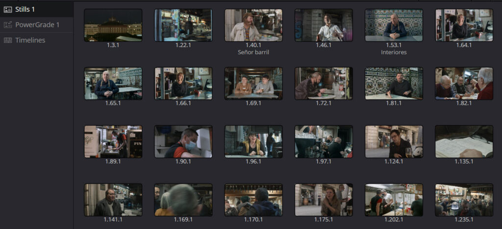 Stills Davinci Resolve